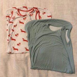 Kyte Baby 0.5 TOG Medium Corgi & Sage Sleep Sacks